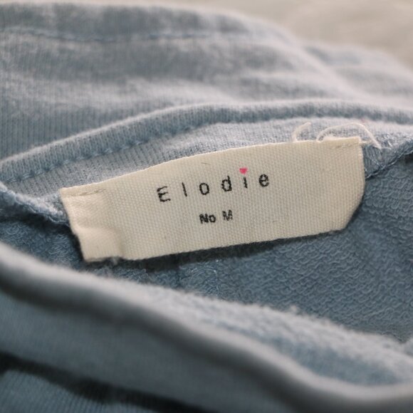 Elodie Light Blue Boat Neck Terry Top – Size Medium 🌊 - Picture 5 of 6